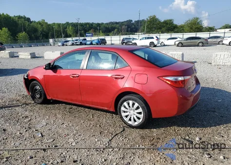 2016 Toyota Corolla L из США, поврежденный, VIN 2T1BURHE7GC525428